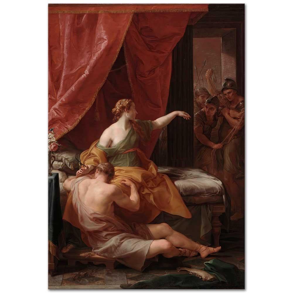 Samson and Delilah by Pompeo Batoni