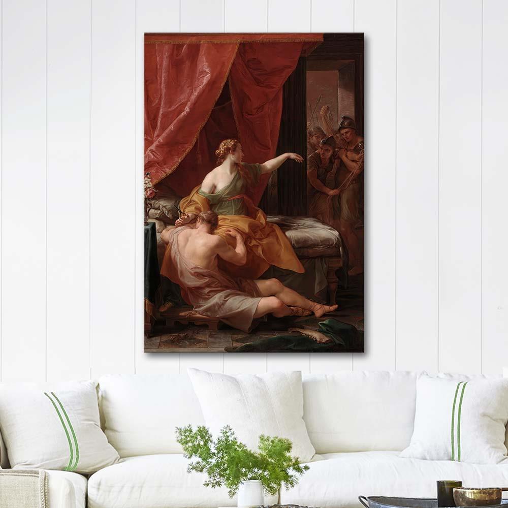 Samson and Delilah by Pompeo Batoni as Art Print