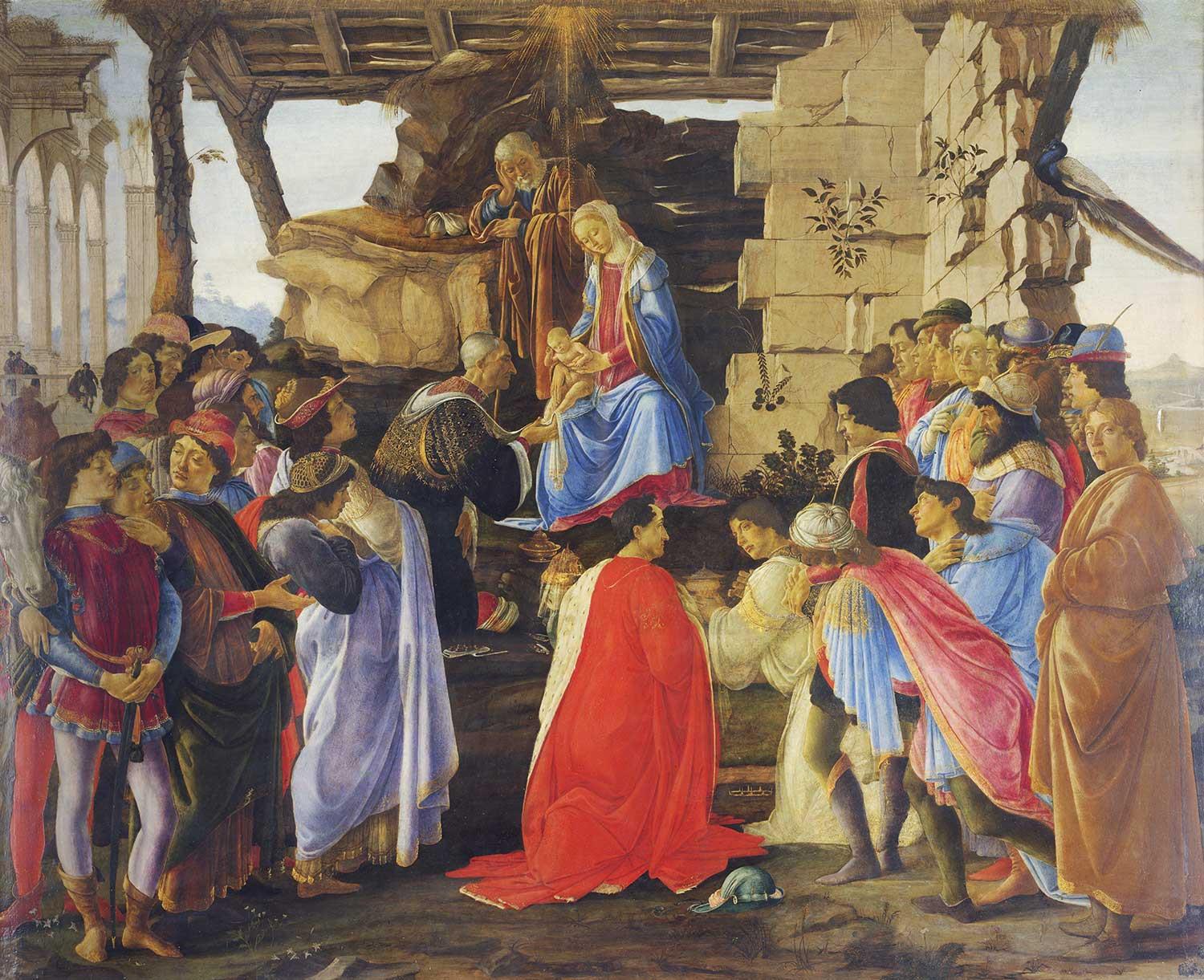 The Adoration of the Magi by Sandro Botticelli