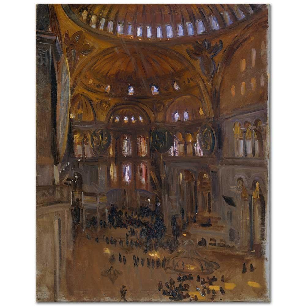 John Singer Sargent Ayasofya Kanvas Tablo