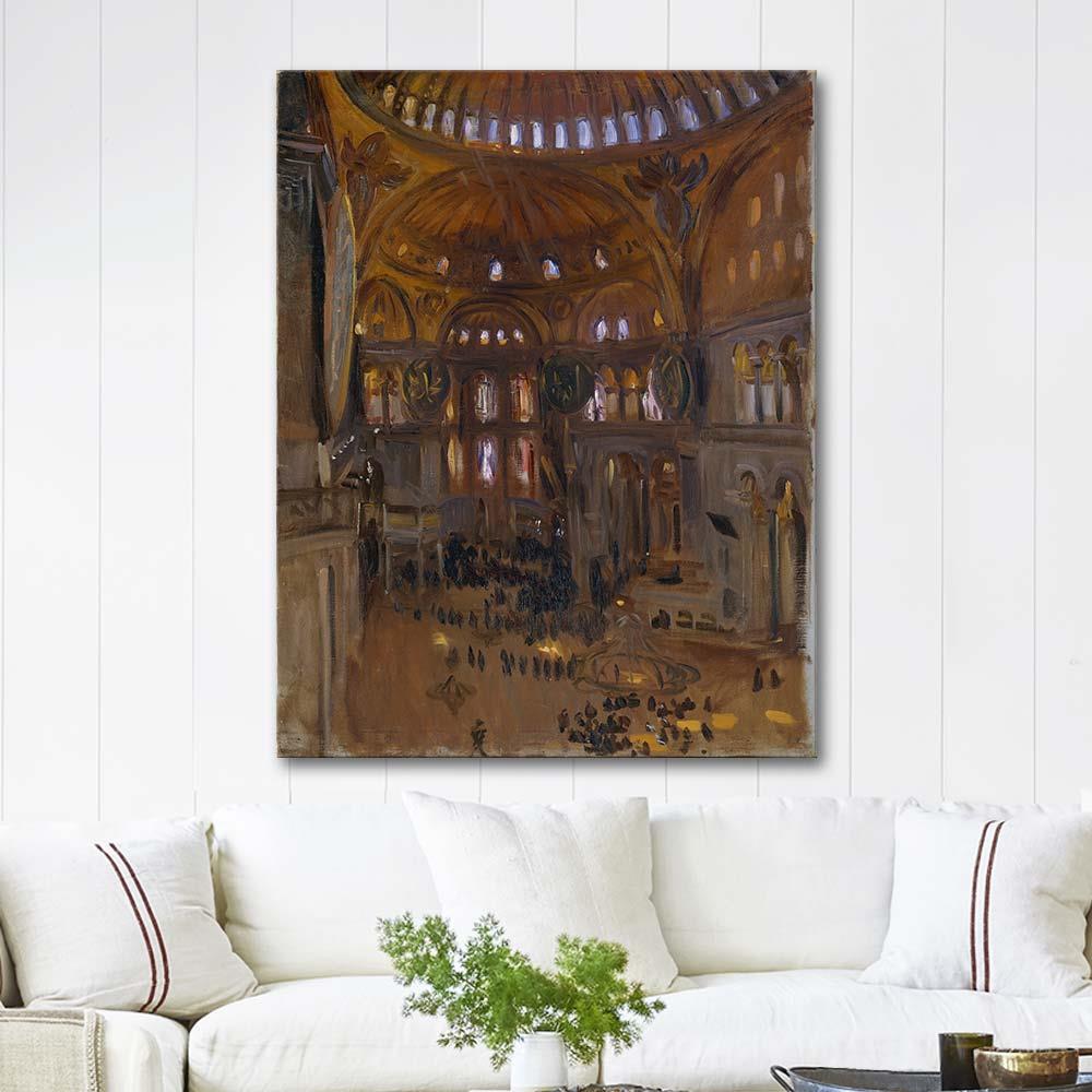 John Singer Sargent Ayasofya Kanvas Tablo