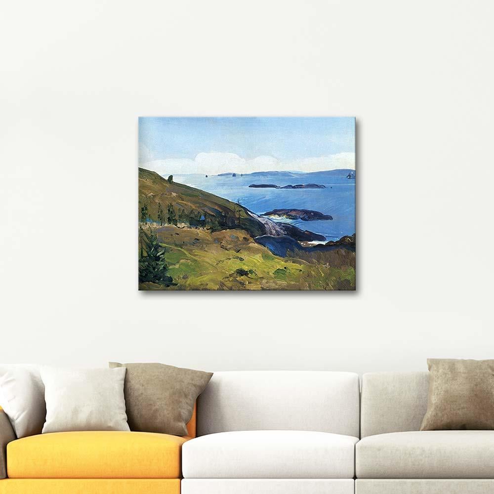 Seascape by George Wesley Bellows as Art Print