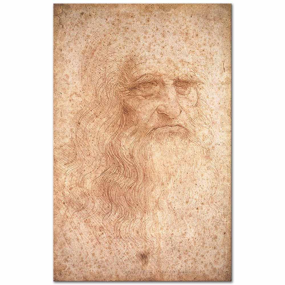 Self-Portrait by Leonardo da Vinci