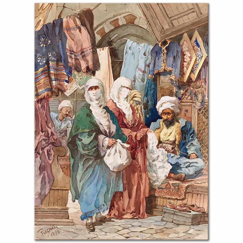 Silk Market by Amadeo Preziosi