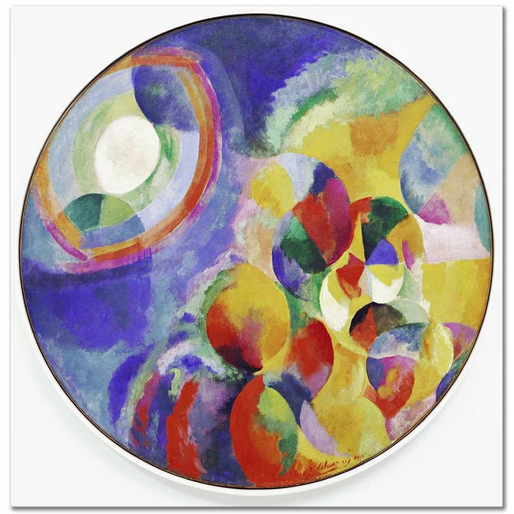 Simultaneous Contrasts Sun and Moon by Robert Delaunay