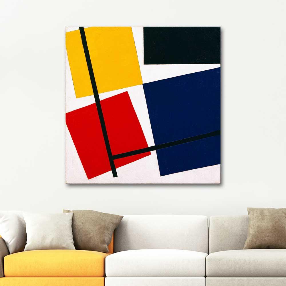 Simultaneous Counter Composition by Theo van Doesburg as Art Print