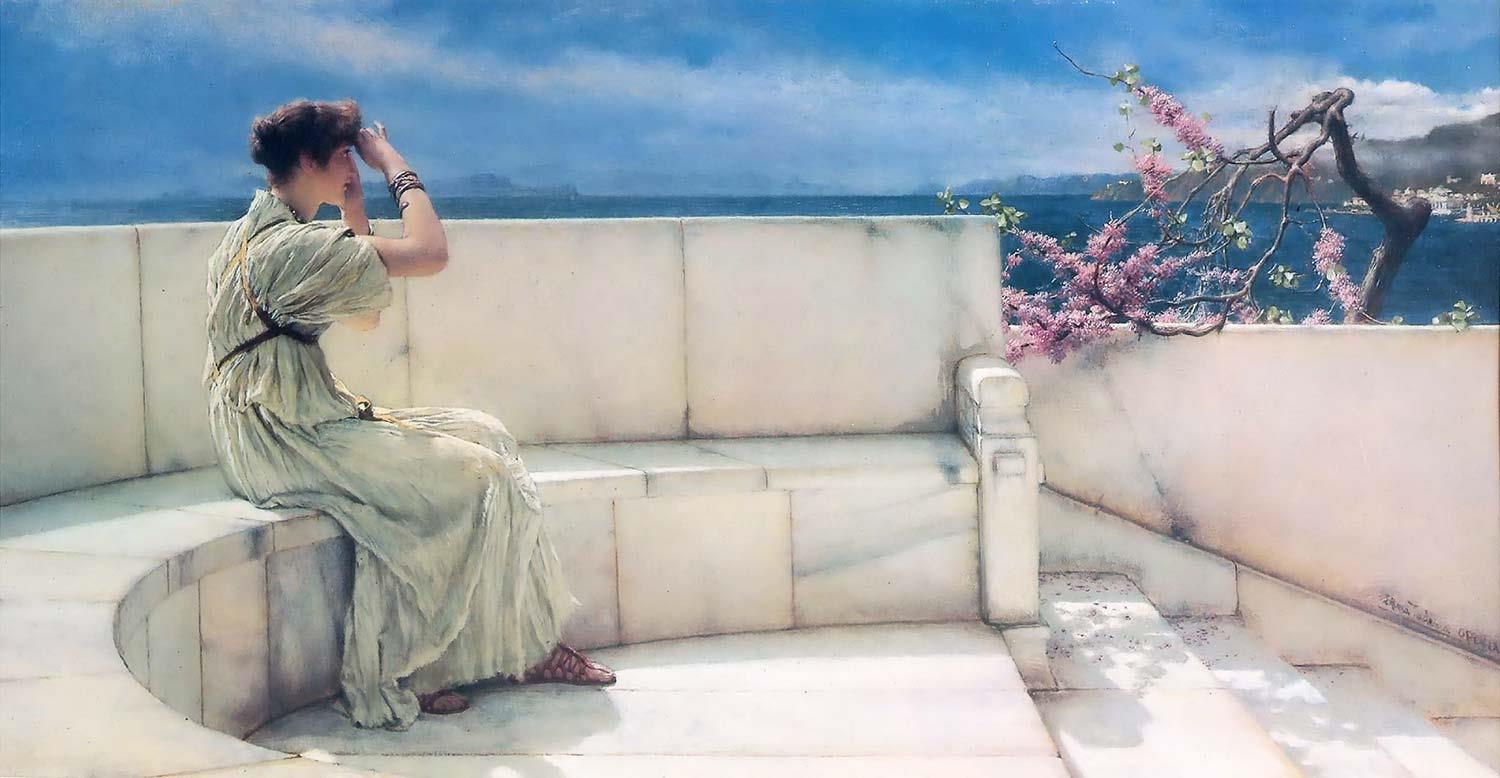 Sir Lawrence Alma Tadema Ümit Kanvas Tablo