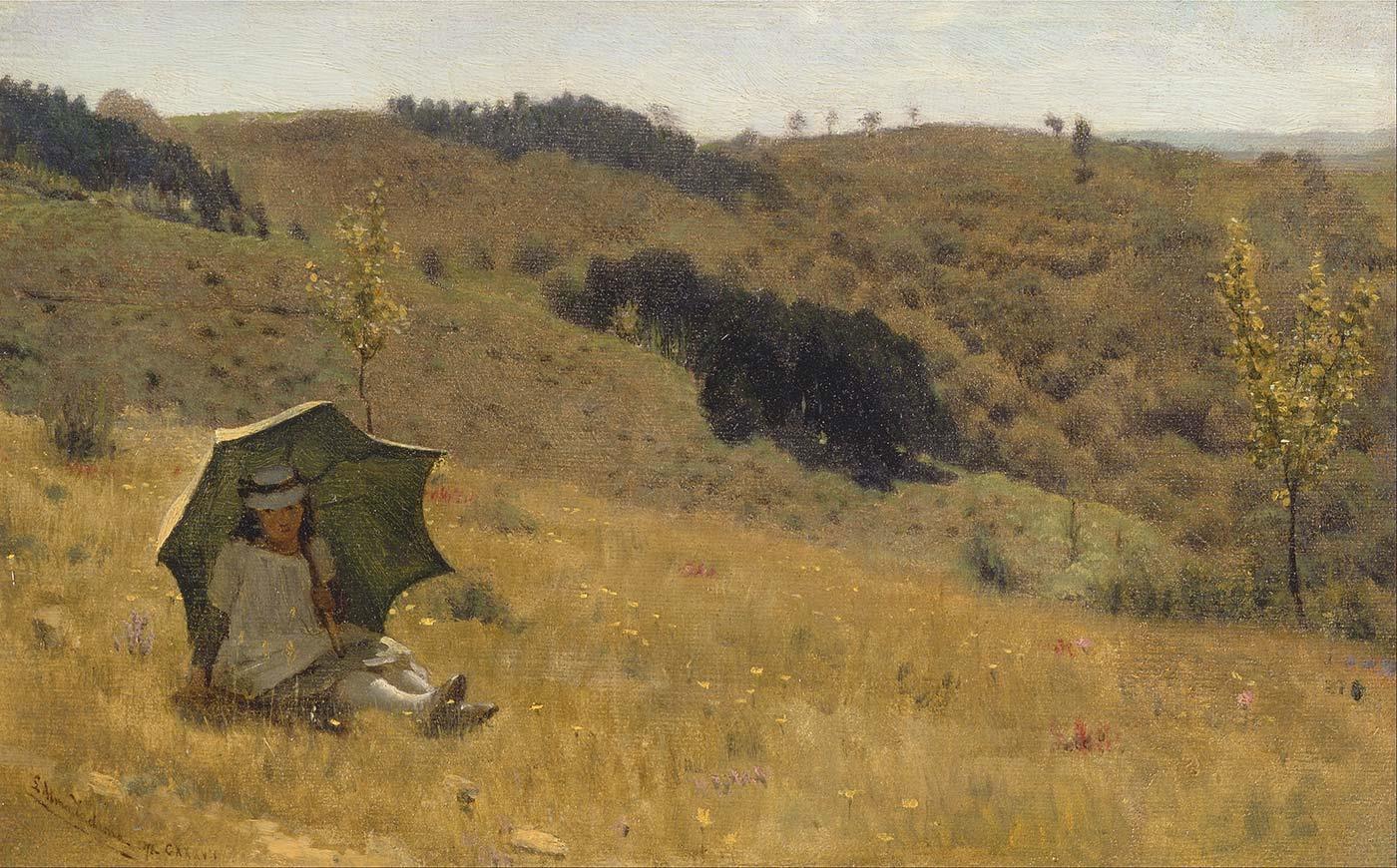 Sunny Days by Sir Lawrence Alma-Tadema