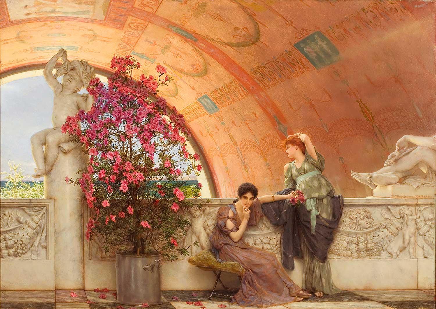 Unconscious Rivals by Sir Lawrence Alma Tadema