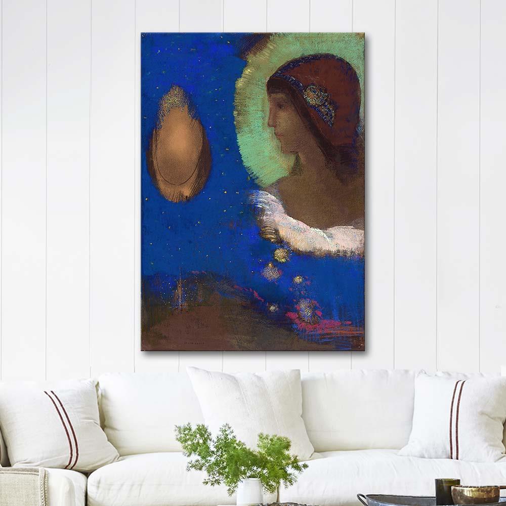 Odilon Redon Sita Kanvas Tablo