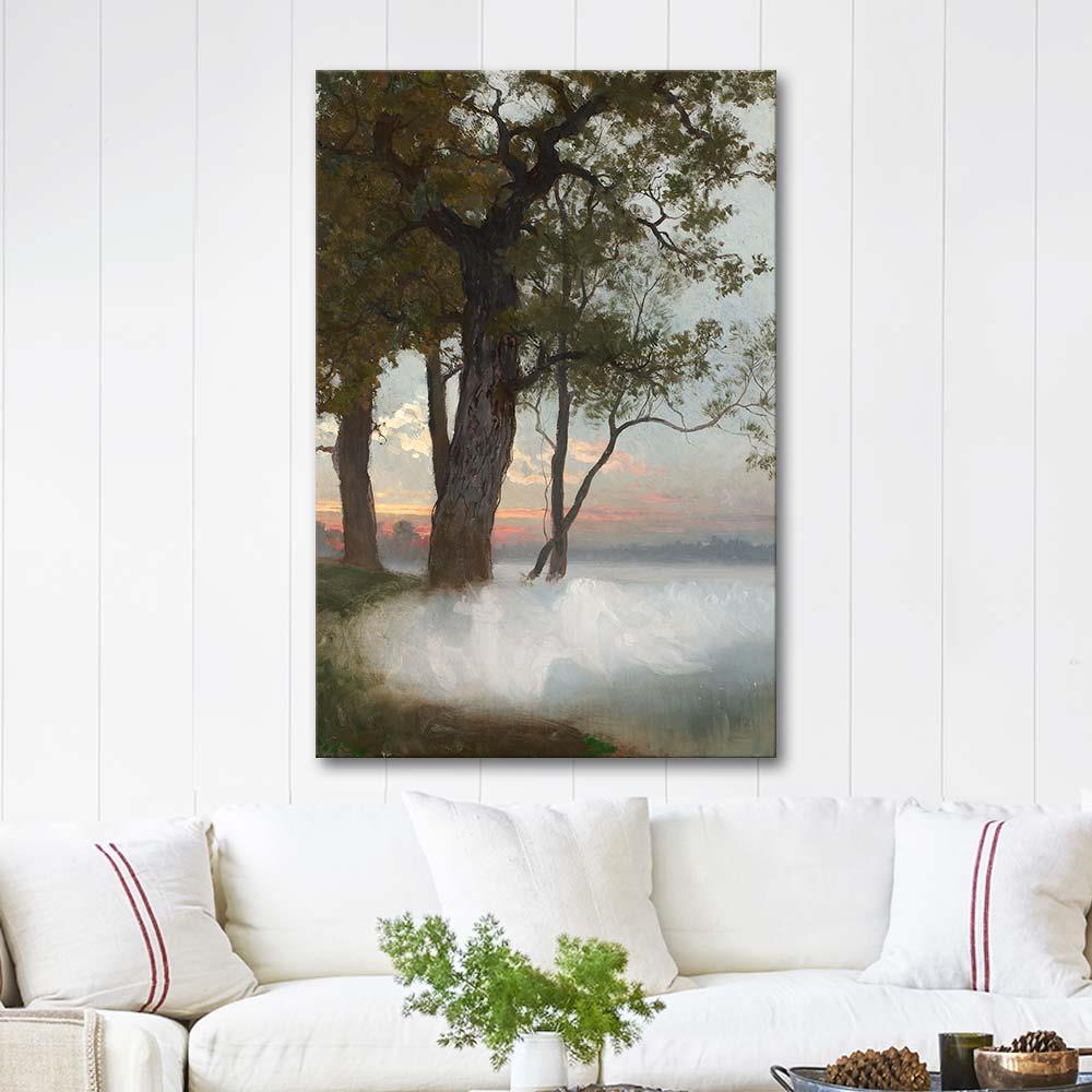 Sketch for Älvaleken by August Malmström as Art Print