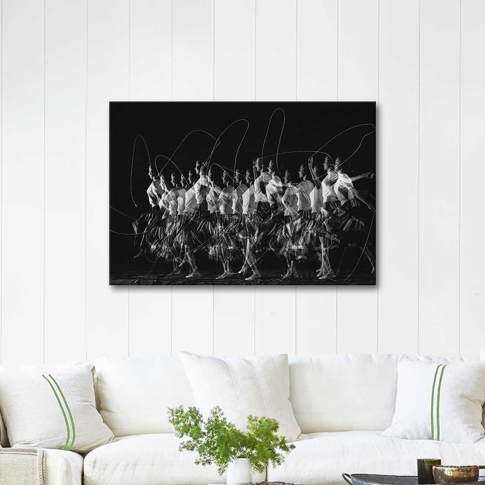 Skipping by Harold Eugene Edgerton as Art Print