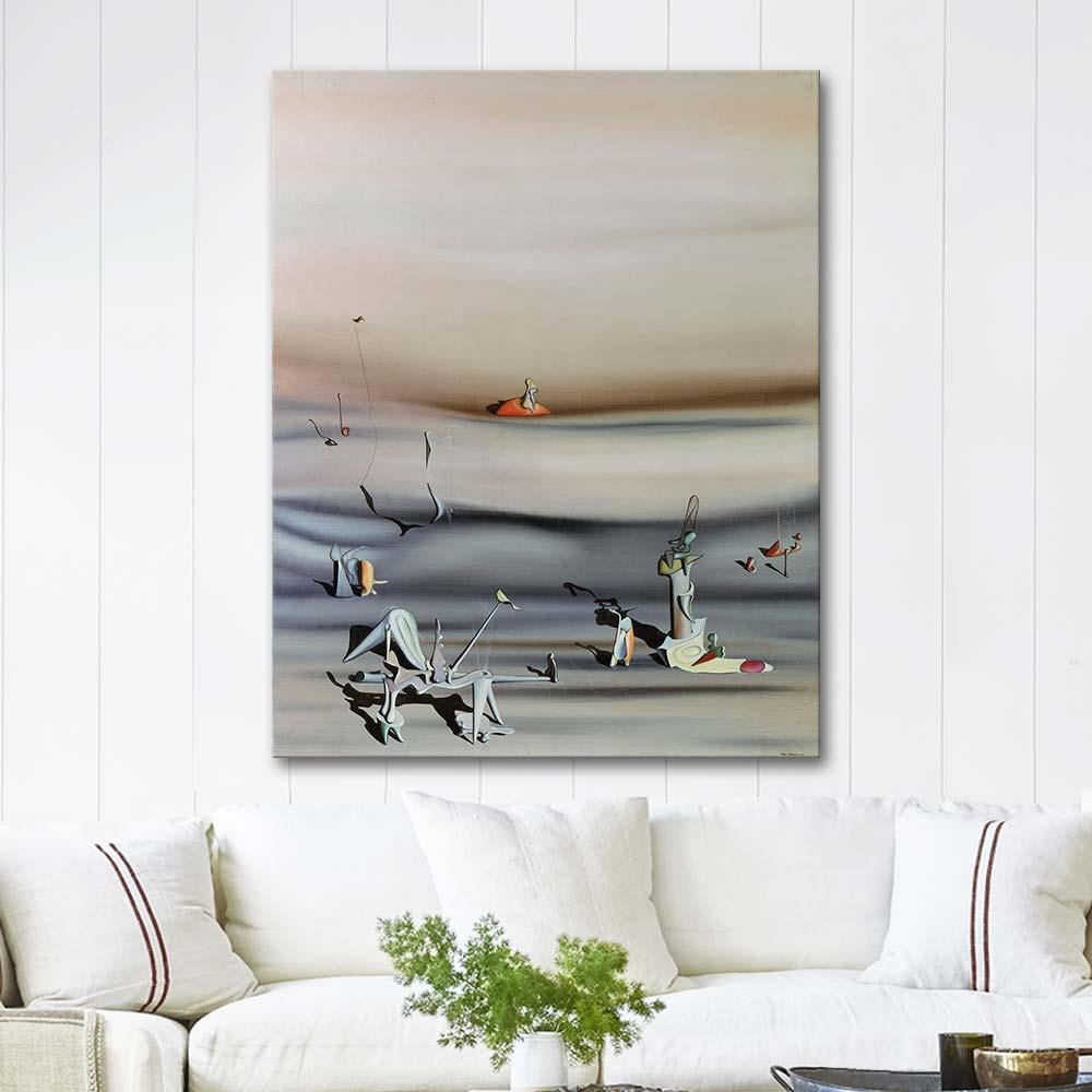 Slow Day by Yves Tanguy as Art Print