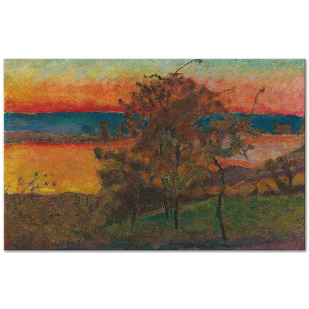 Pierre Bonnard Gün Batımı Kanvas Tablo