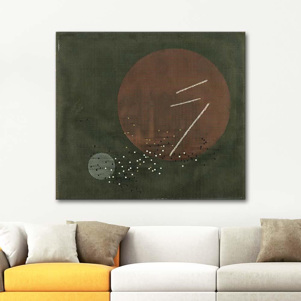 Laszlo Moholy-Nagy Uzay Modülü L3 Kanvas Tablo