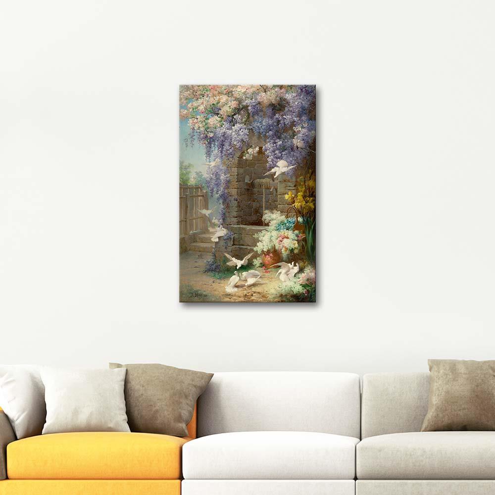 Eugene Bidau Bahar Kanvas Tablo