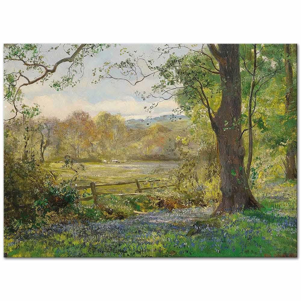 Springtime by George Vicat Cole as Art Print