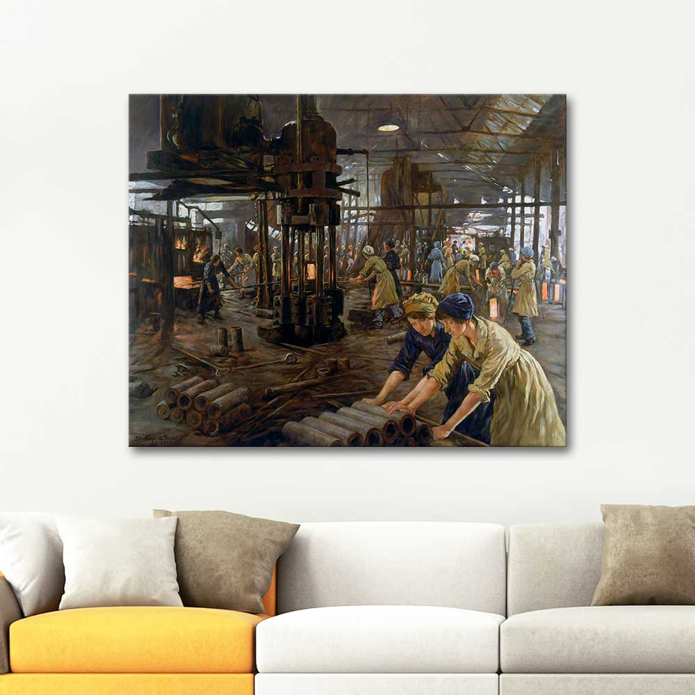 Stanhope Alexander Forbes The Munitions Girls Art Print