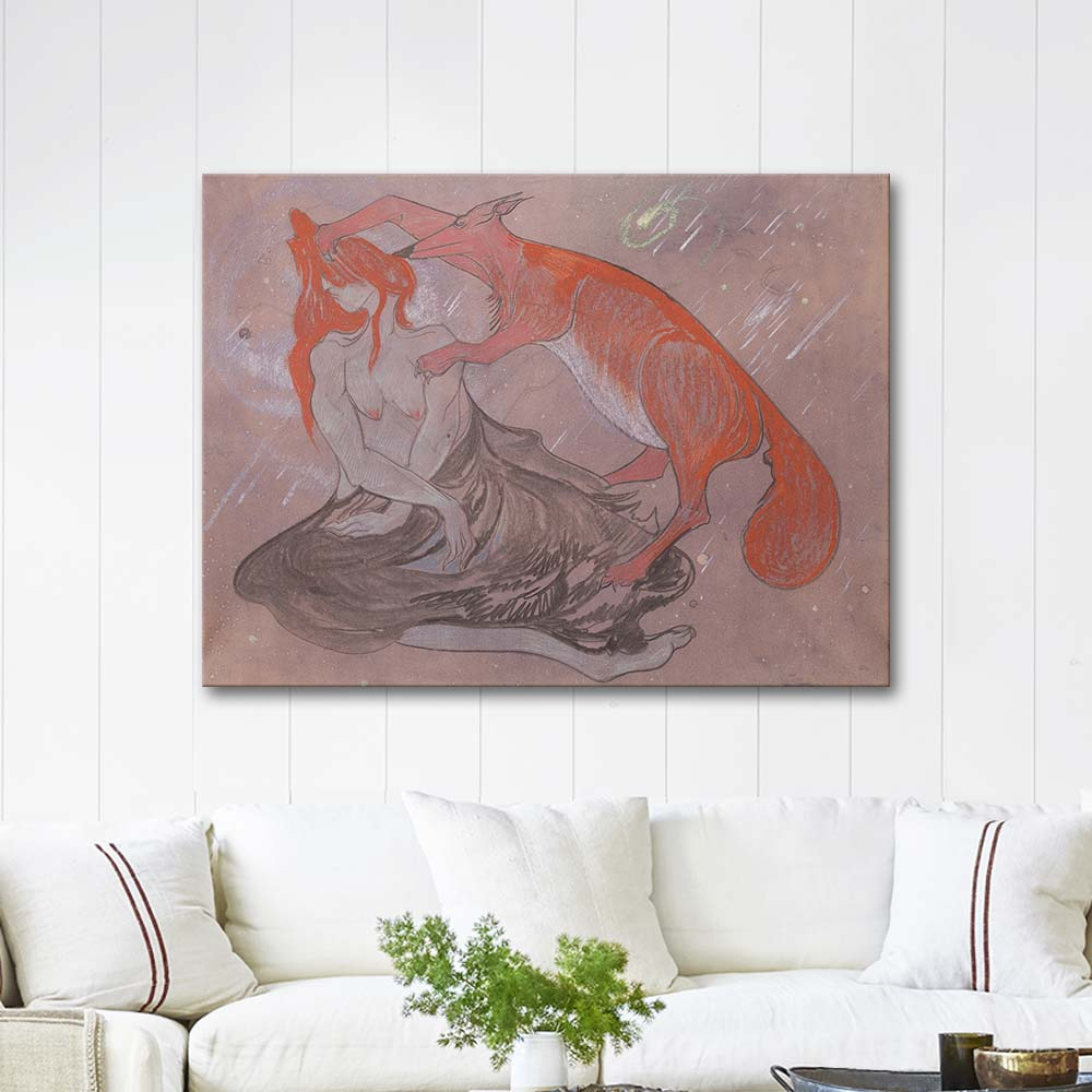 Stanisław Ignacy Witkiewicz Caterpillar Art Print