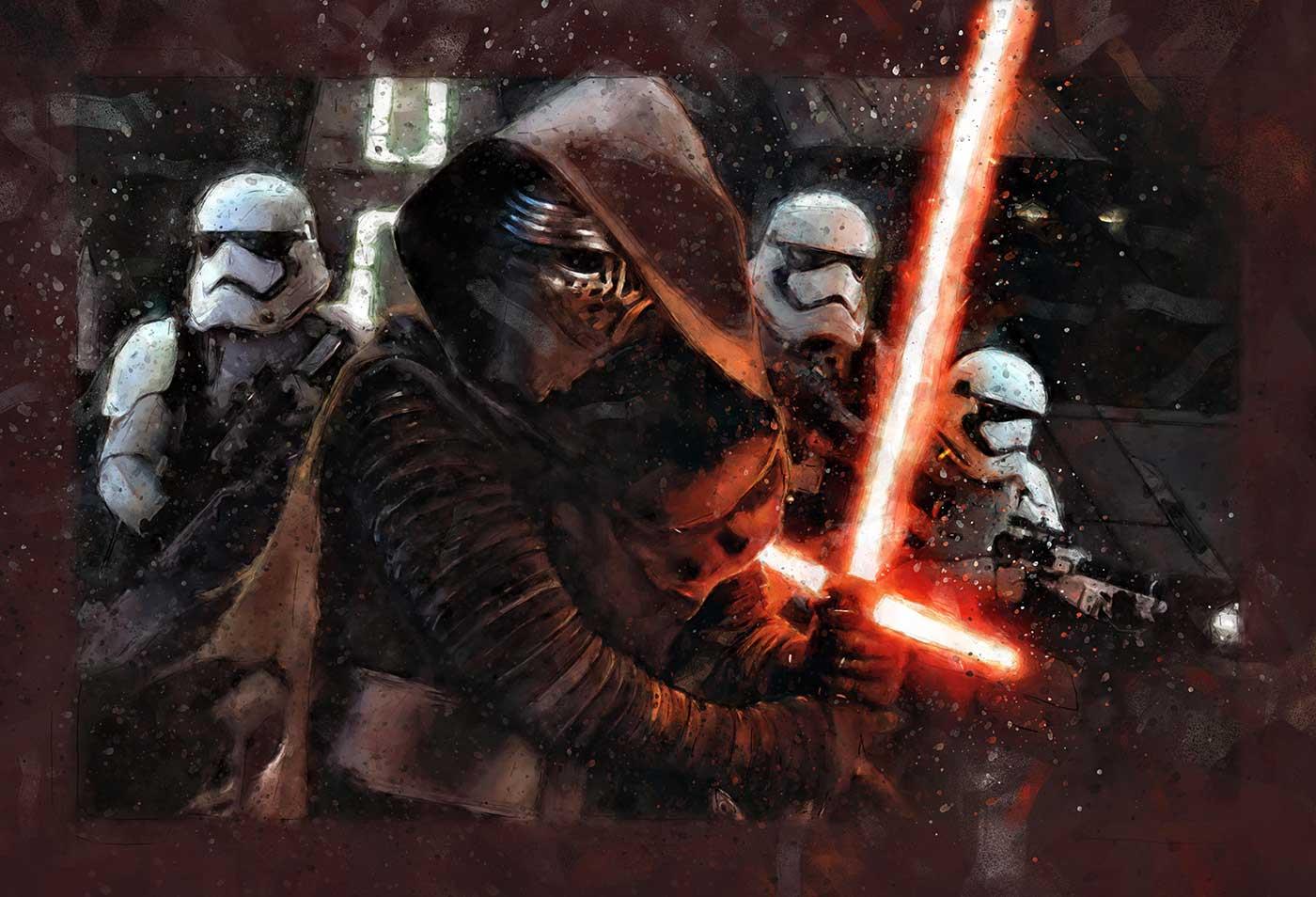 Star Wars Film Scene