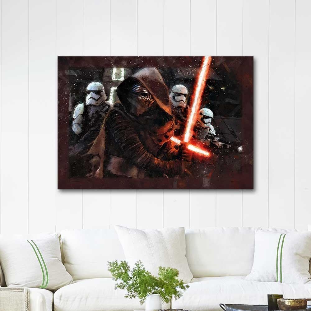 Star Wars Film Scene as Art Print