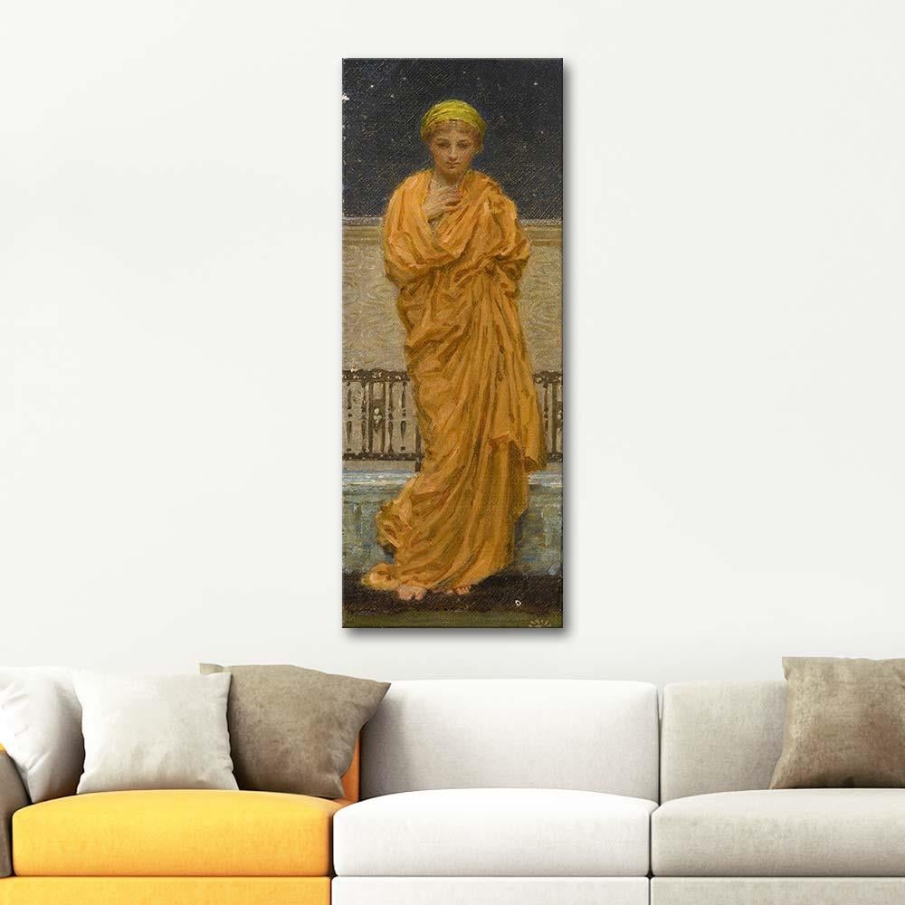 Albert Joseph Moore Yıldızlar Kanvas Tablo