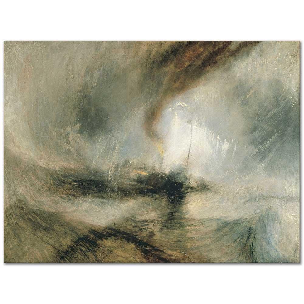 Steam Boat off a Harbour's Mouth by Joseph Mallord William Turner as Art Print