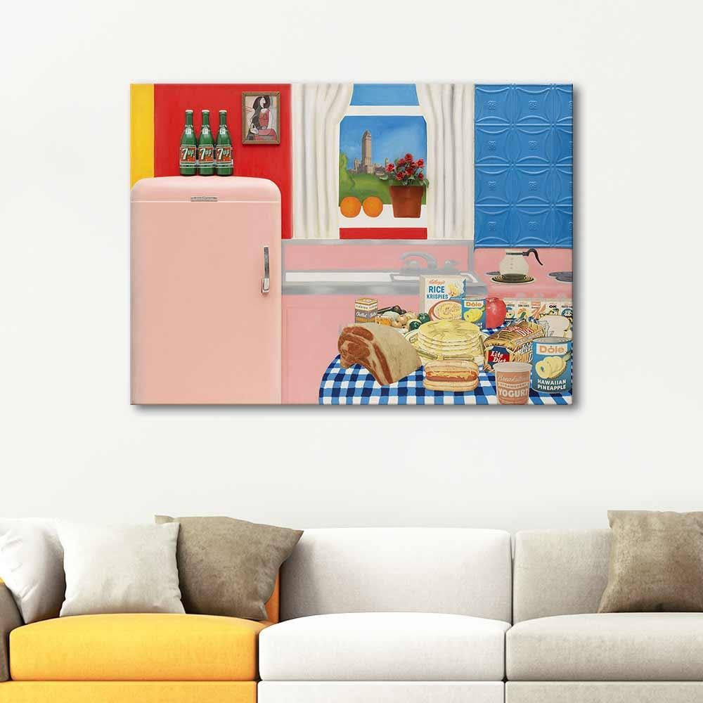 Tom Wesselmann Natürmort No 30 Kanvas Tablo