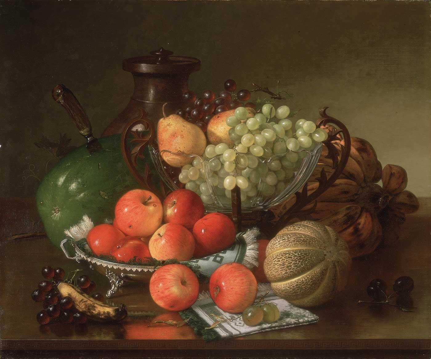 Still Life with Fruits by Robert Spear Dunning