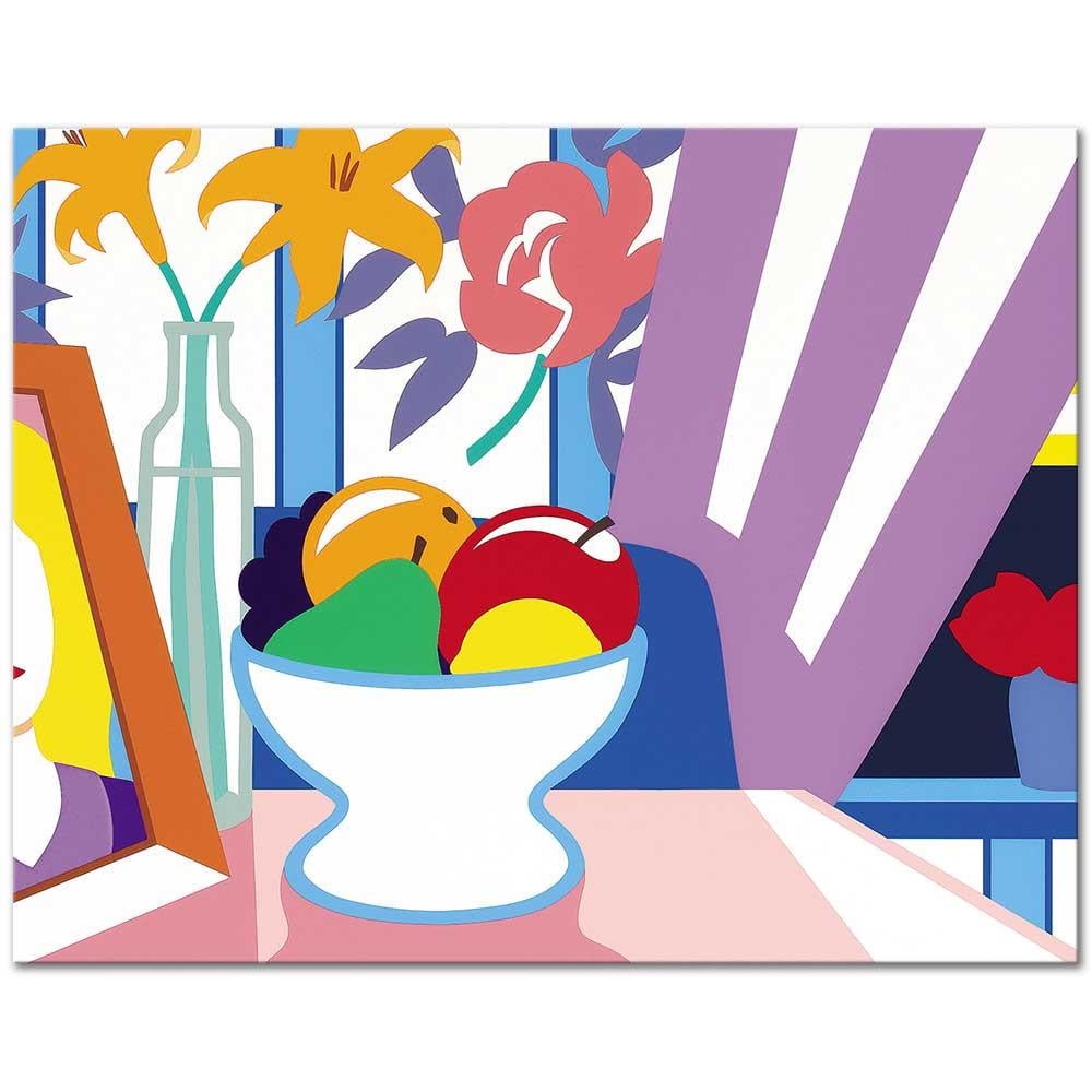 Tom Wesselmann Zambaklar ve Meyveler Kanvas Tablo