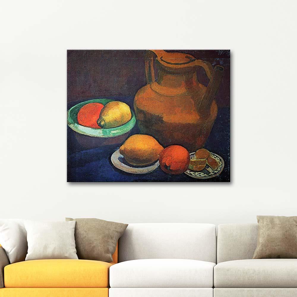 Still Life with Tank by Paula Modersohn Becker as Art Print