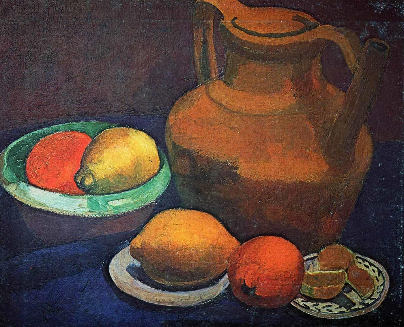 Still Life with Tank by Paula Modersohn Becker