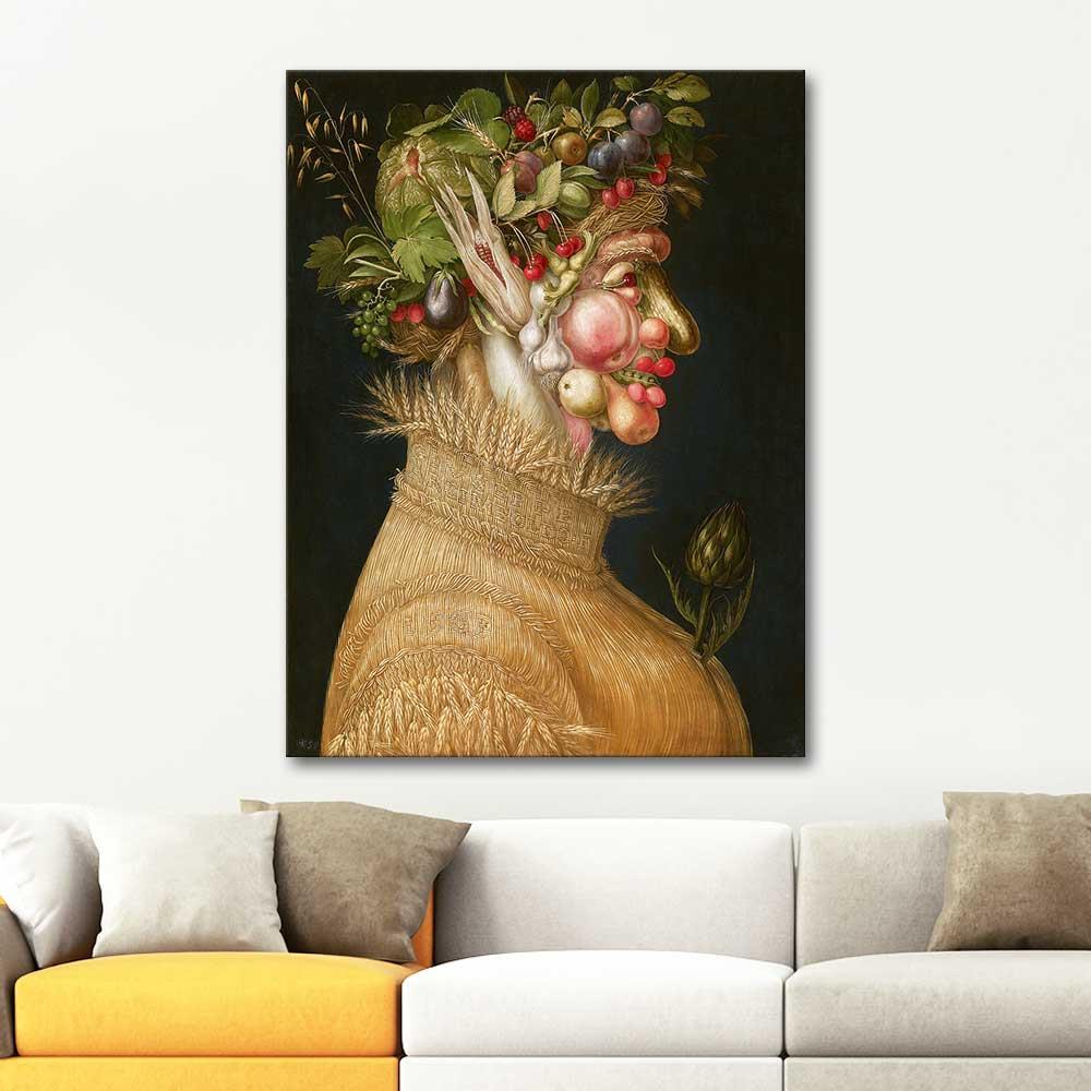 Summer by Giuseppe Arcimboldo as Art Print