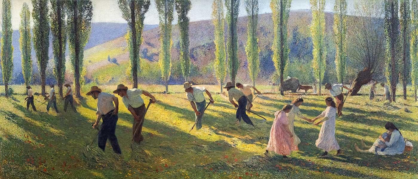 Henri Martin Yaz Günü Kanvas Tablo