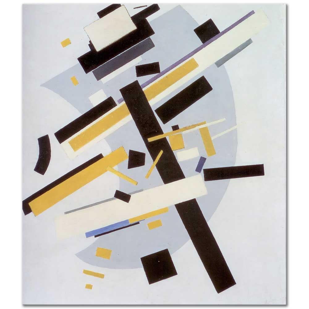 Kazimir Malevich Süprematism Supremus No 58 Kanvas Tablo
