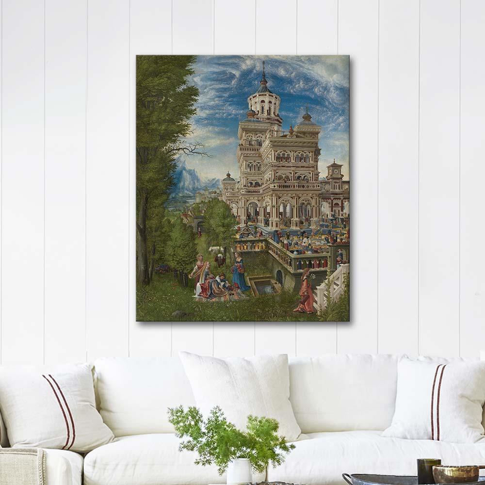 Susanna at the Bath by Albrecht Altdorfer as Art Print