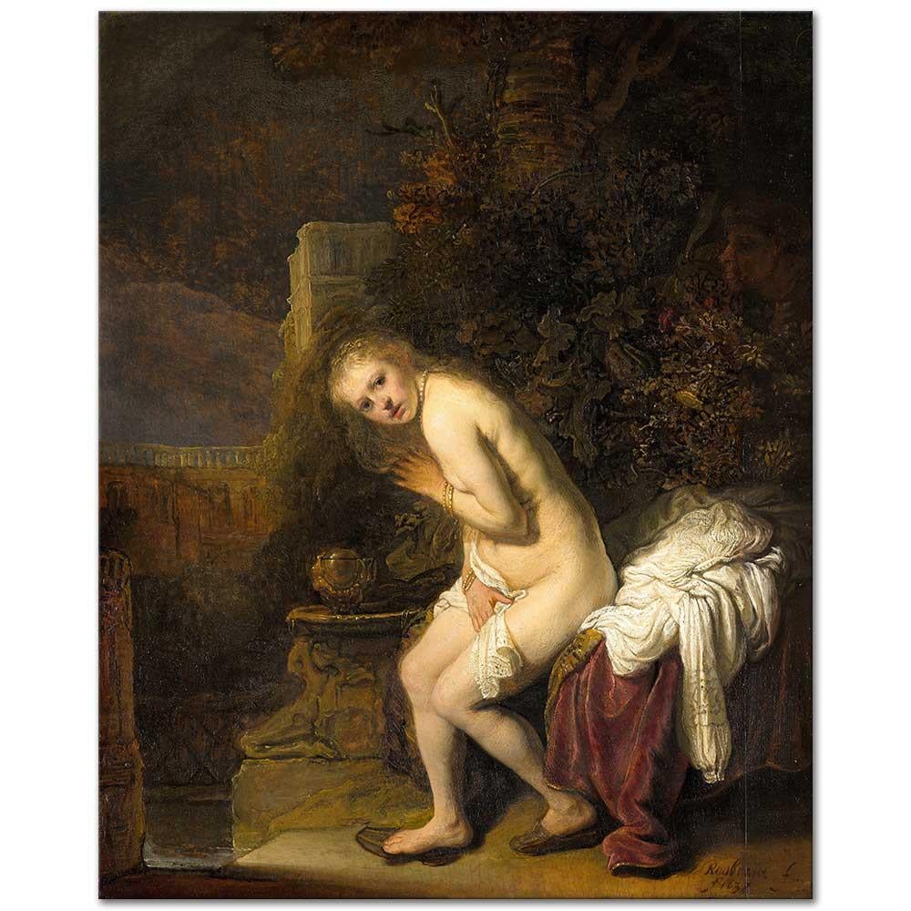 Rembrandt van Rijn Susanna Kanvas Tablo