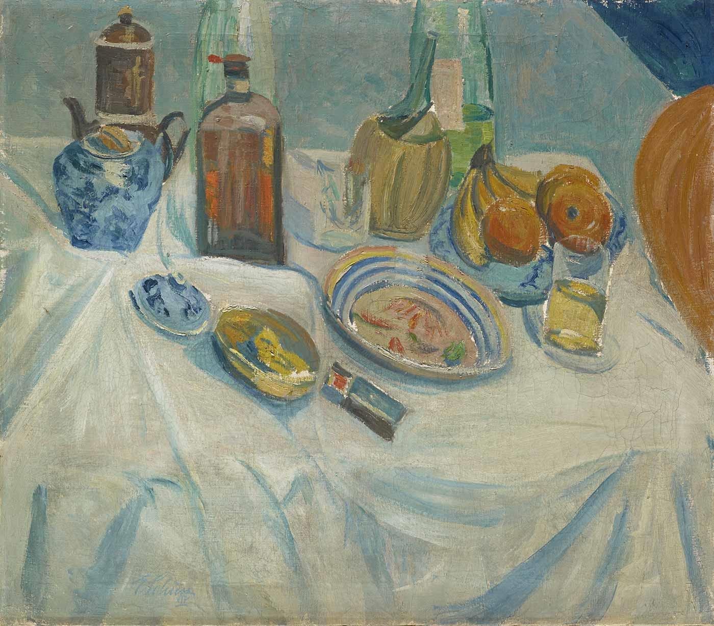 Table After The Meal by Ernesto Schiess