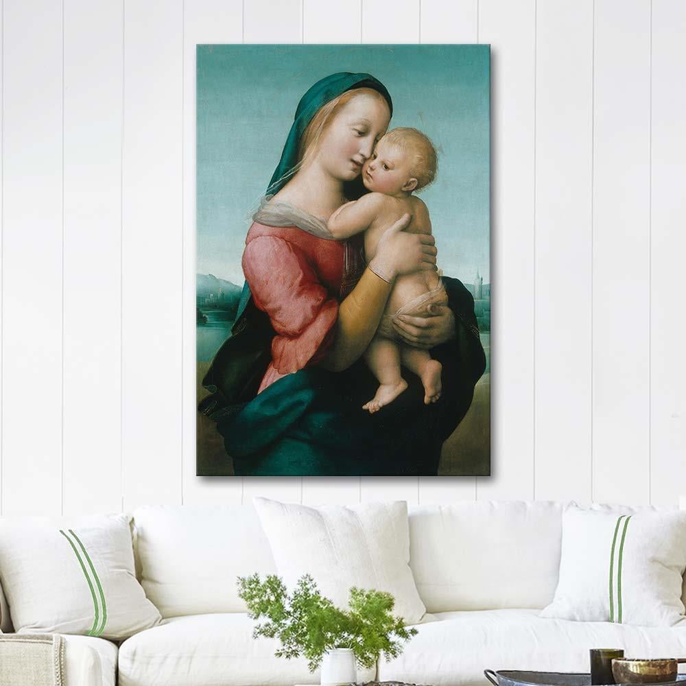 Tempi Madonna by Raphael as Art Print