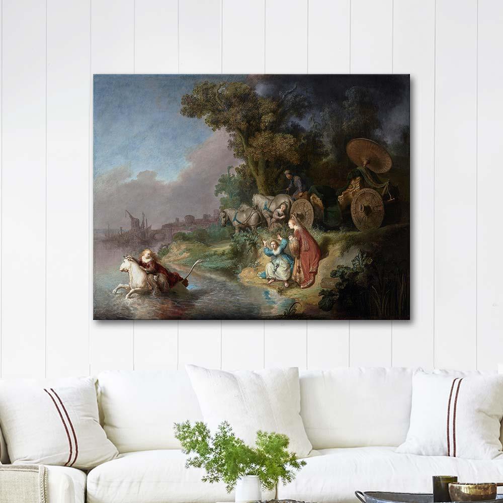 Rembrandt van Rijn Europa'nın Kaçırılışı Kanvas Tablo