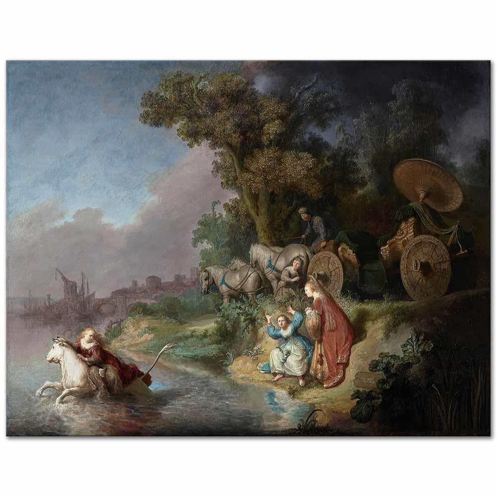 Rembrandt van Rijn Europa'nın Kaçırılışı Kanvas Tablo