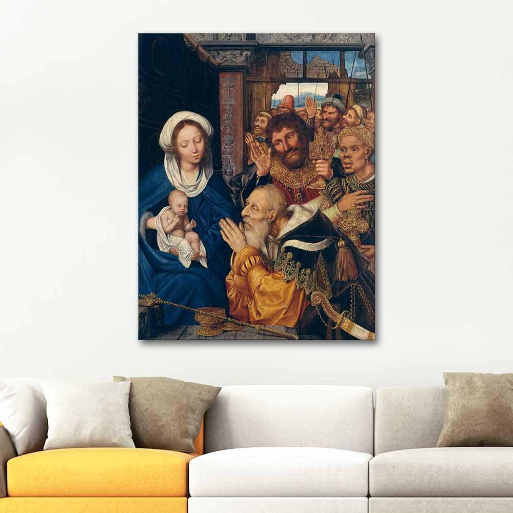 Quentin Massys Kahinlerin Tazimi Kanvas Tablo