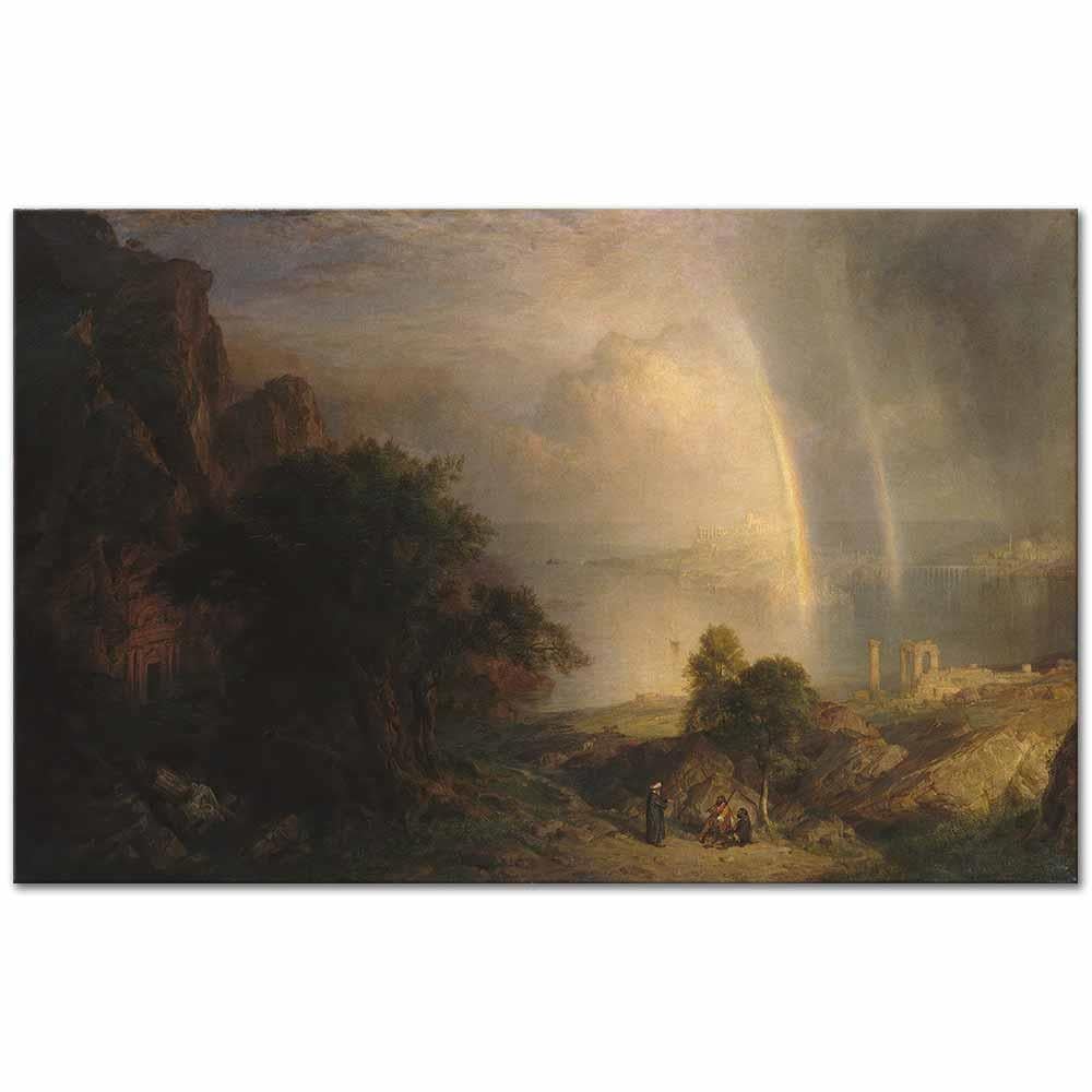 Frederic Edwin Church Ege Denizi Kanvas Tablo