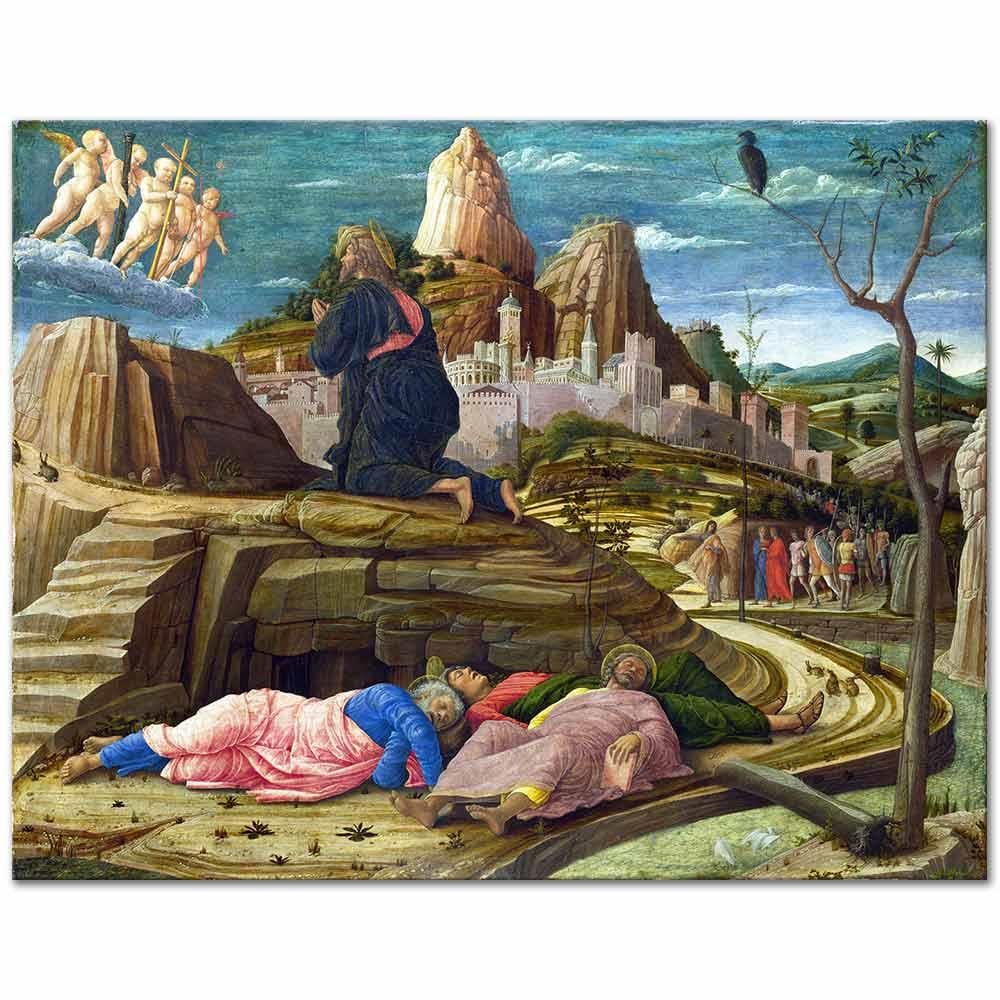 The Agony in the Garden by Andrea Mantegna as Art Print