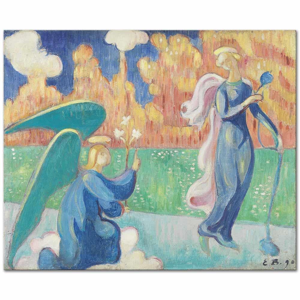 Emile Bernard Tebliğ Kanvas Tablo