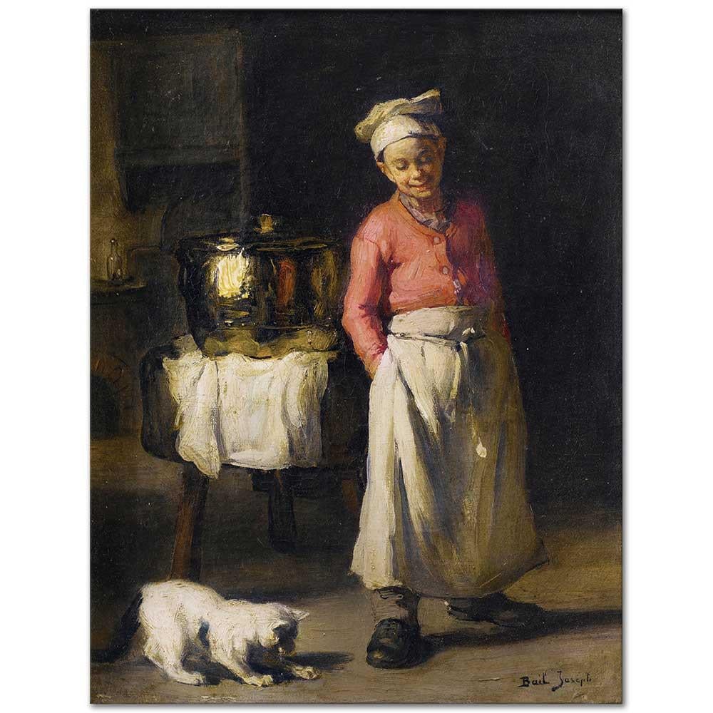 Joseph Bail Çırak Kanvas Tablo