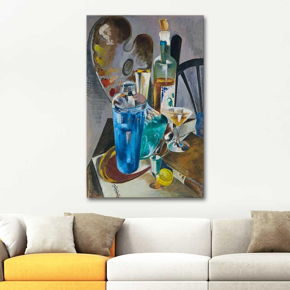 The Artist's Table by William Preston Dickinson as Art Print