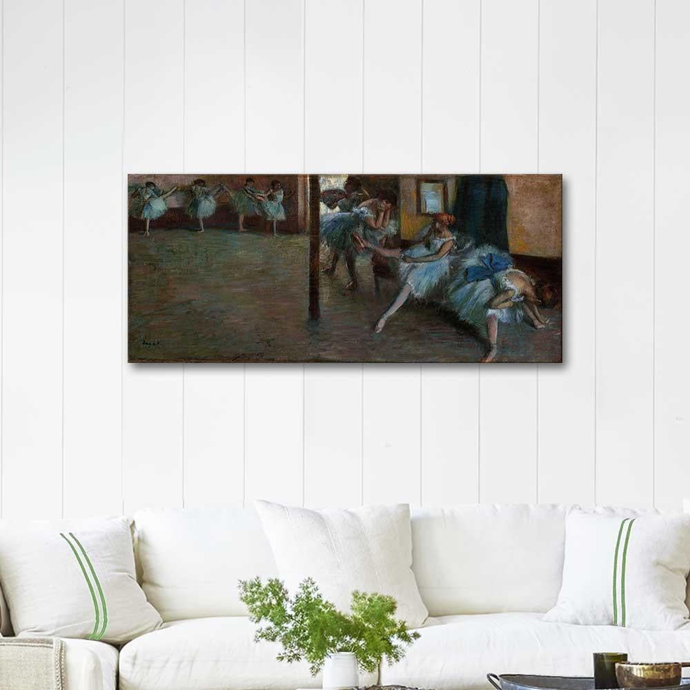 The Ballet Rehearsal by Edgar Degas as Art Print