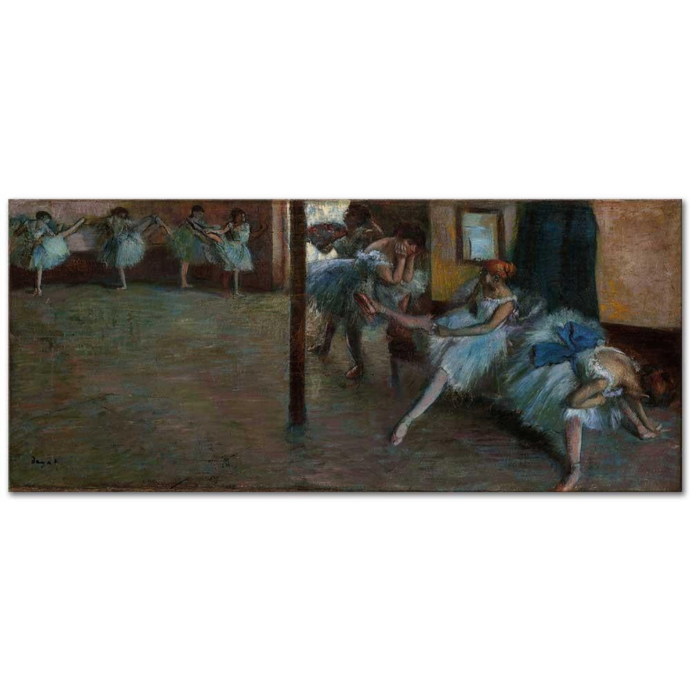 The Ballet Rehearsal by Edgar Degas as Art Print
