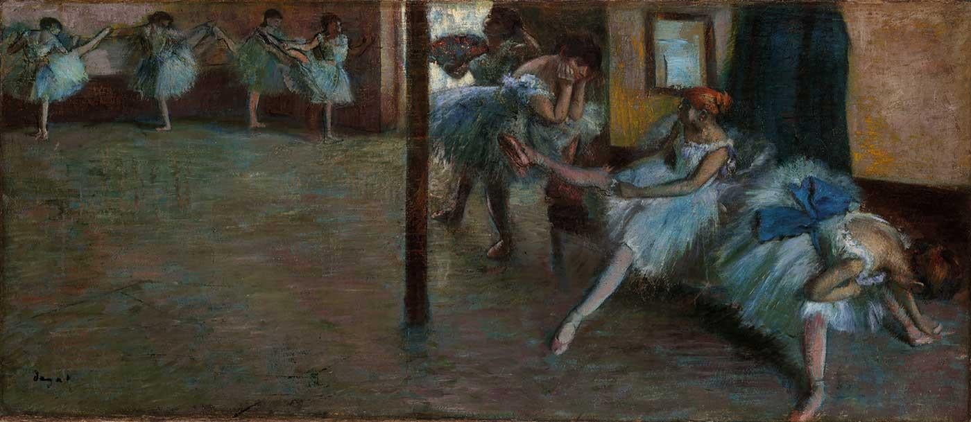 The Ballet Rehearsal by Edgar Degas